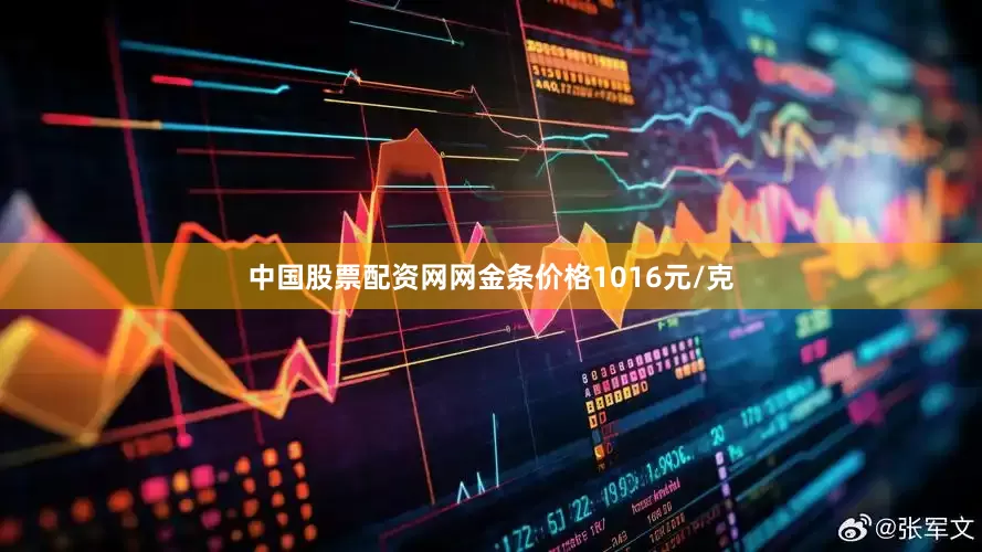 中国股票配资网网金条价格1016元/克