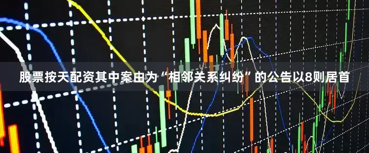 股票按天配资其中案由为“相邻关系纠纷”的公告以8则居首